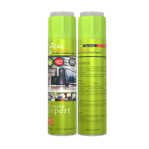 Nettoyant mousse multi-usages pour l'<span class=keywords><strong>intérieur</strong></span> des voitures et la maison, 650 ml, à essuyer, shampoing nettoyant, spray nettoyant - Product Image 2