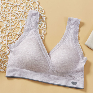 2067 bán buôn Ladies Sexy Ren thu thập đồ lót kích thước lớn vest Tank đồ lót phương thức phụ nữ liền mạch thai sản điều dưỡng áo ngực - Product Image 6