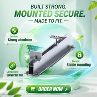 Structure de support solaire en aluminium de haute qualité YZ pour champ ouvert, mini-rail, prix compétitif, montage solaire rapide, garantie 25 ans
