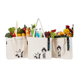 Hot sale customized personalized design canvas bag eco friendly shopping organic cotton bags