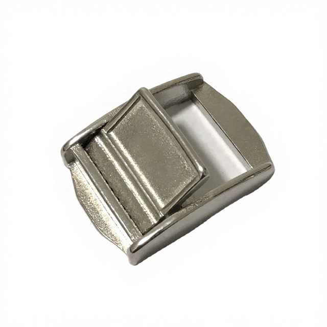 Stainless Steel Marine Belt Cam Buckle Plate Fixing Buckles Webbing Clip 25.6mm Straps Quick Buckles Rigging Yacht Boat Hardware
