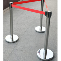 Banque de sécurité routière Ligne de file d'attente Barricade de barrière de contrôle des foules