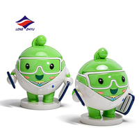 Figurines en PVC personnalisées Longzhiyu, 20 ans d'expérience en OEM, forme d'animal de dessin animé, figurine d'action 3D brillante personnalisée, modèle de personnage d'anime, jouets en PVC