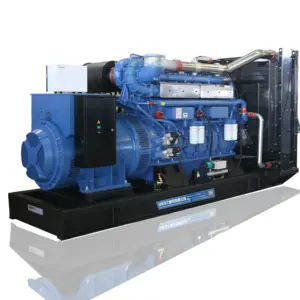 Generator Yuchai Senyap Ac Tiga Fase Berpendingin Air Kualitas Baik 640 Kva Harga Generator Cadangan