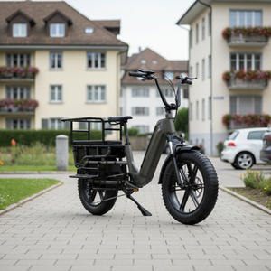 Cadre de Fatbike de Qualité Export 20 Pouces Vitesse Maximale 25 km/h Vélo Électrique Adhérence par Temps Pluvieux - Product Image 2
