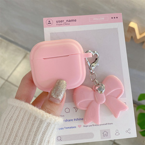 Patrón de lazo para auriculares Cadena de lazo para Airpods pro 3rd Generation Soft TPU Funda para auriculares a prueba de golpes para <span class=keywords><strong>Apple</strong></span> Airpods Pro 4/3 - Product Image 2