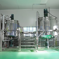 Mélangeur de détergent 1000L en acier inoxydable avec homogénéisateur