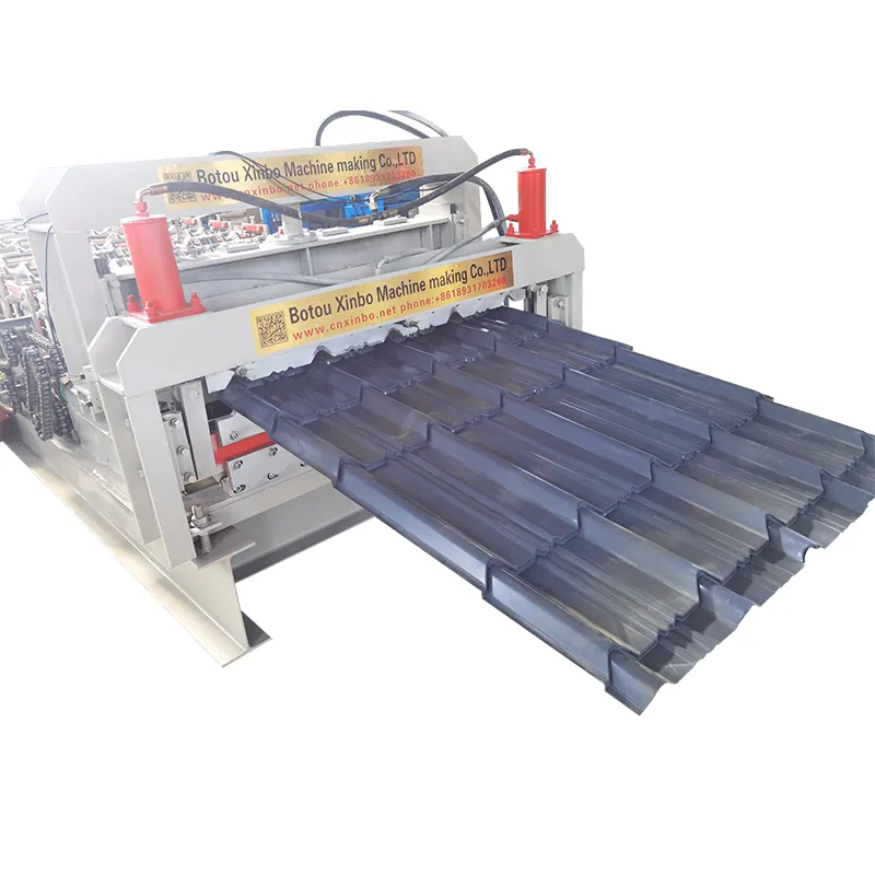 Canton Fair 2023 Glazed tile roll forming manufacturing equipment machine