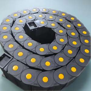 Yodel โซ่ลากสายพลาสติกขนาด25x77 Pa66สำหรับรถขุดขนาดเล็กทำจากพลาสติก - Product Image 3