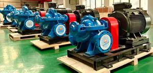 Pompa Centrifuga Orizzontale a Cassa Divisa di Grande Capacità Azionata da Motore Elettrico per Uso Marino - Product Image 6