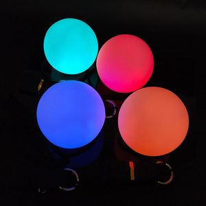 ลูกบอลโพยเรืองแสงสำหรับเต้นรำ ลูกบอลโพย LED กระพริบ ลูกบอลชายหาดเรืองแสง ลูกบอลโพยเปลี่ยนสีได้หลายสี - Product Image 2