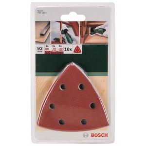 BOSCH - 2609256957 Jeu de papiers abrasifs pour bois et métal (10 pièces) -EAN 3165140523417 ABRASIFS PAPIERS ABRASIFS - Product Image 2
