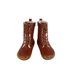 <span class=keywords><strong>Botas</strong></span> de nieve de tobillo alto con cremallera interior de piel personalizada OEM de fábrica <span class=keywords><strong>botas</strong></span> de invierno minimalistas para caminar descalzos con punta ancha - Product Image 5