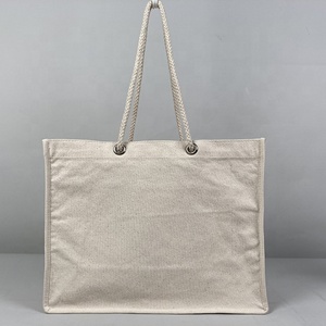 Bolso <span class=keywords><strong>de</strong></span> mano <span class=keywords><strong>de</strong></span> algodón con logotipo, bolsa <span class=keywords><strong>de</strong></span> mano <span class=keywords><strong>de</strong></span> lujo con lentejuelas <span class=keywords><strong>Mk</strong></span>, <span class=keywords><strong>de</strong></span> cuerda, <span class=keywords><strong>de</strong></span> algodón orgánico, a la moda, 2021 - Product Image 6
