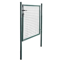 Porte de jardin en maille Porte latérale en treillis métallique Porte battante pour piétons Porte de clôture