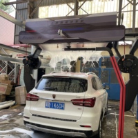 Machine de lavage de voitures automatique haute pression 220V avec mousse, cire et paiement par carte pour utilisation sans surveillance