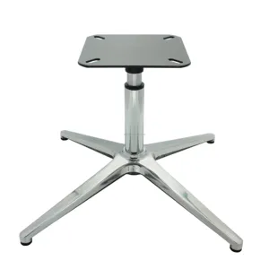 Base de cadeira para móveis, pés de liga metálica para sofá, cadeira, mesa de metal, café/sala de jantar