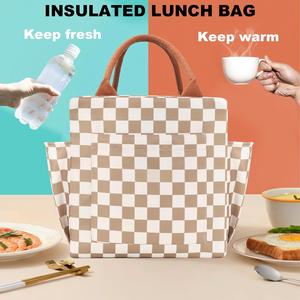 Grand sac isotherme pour le déjeuner, boîte à lunch pour adultes, ouverture large, sac isotherme étanche pour le travail au bureau, pique-nique - Product Image 3