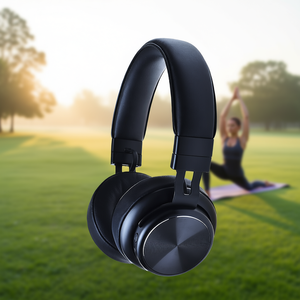 Casque Bluetooth supra-auriculaire D0100HXJPXT sans fil Hi-Fi stéréo avec contrôle du volume pour le yoga, le sport et la salle de sport - Product Image 2