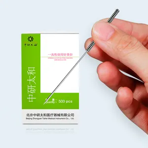 Zhongyan Taihe 500pcs 일회용 멸균 침술 바늘 튜브