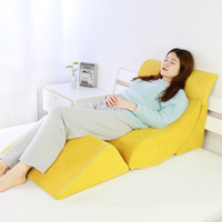 Ensemble de 4 pièces pour canapé, Support orthopédique réglable pour le dos et les jambes