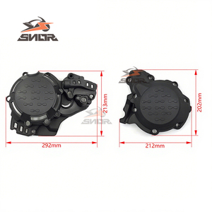 Snor, nuevas cubiertas de motor de motocicleta todoterreno para Ktm para <span class=keywords><strong>Husqvarna</strong></span>, cubierta de embrague de motor, protector de embrague de cárter - Product Image 2