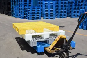 Heavy Duty Multi-size Customizable HDPE Pallet Recyclable Warehouse Industry Plastic Pallet For Sale