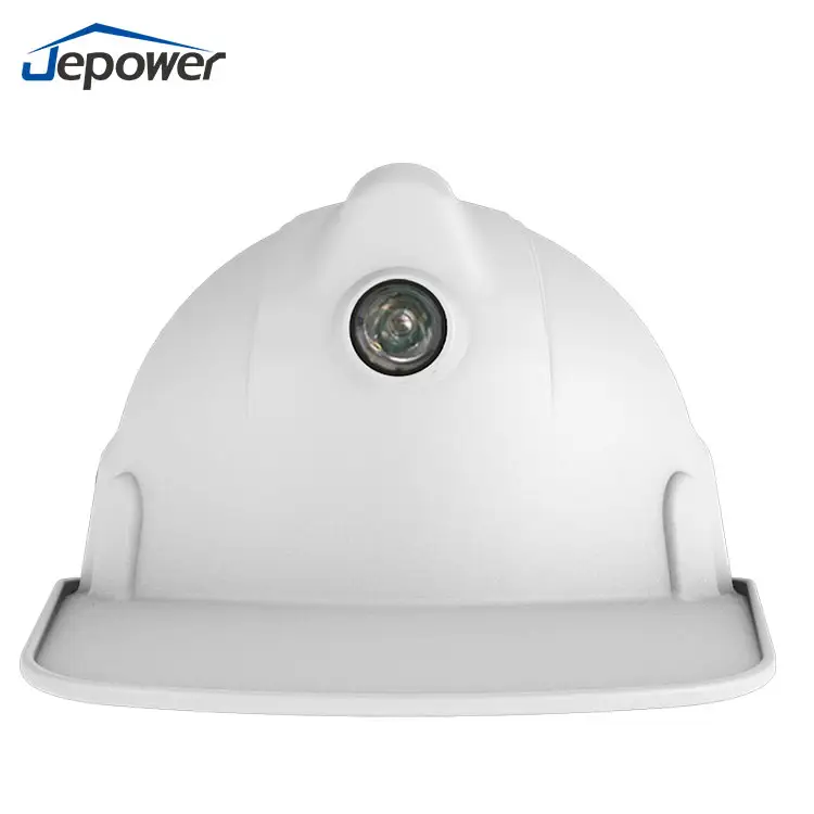 Costruire Smart Hard Hat Support Wifi/4G/3G costruito In 32G Smart Safety Hats elmetto intelligente con fotocamera e luce bianca a Led