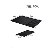 Tapis en silicone carré épais Kelutd, antidérapant, isolant thermique, plateau à café, égouttoir, coussin de cuisinière, utilisation domestique, dessous de plat, tapis de table