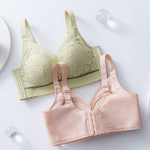 Dropshipping <span class=keywords><strong>reggiseno</strong></span> pettorale piccolo <span class=keywords><strong>senza</strong></span> <span class=keywords><strong>ferretto</strong></span> raccogliere biancheria intima traspirante <span class=keywords><strong>reggiseno</strong></span> di supporto in pizzo da donna - Product Image 3