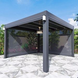 Pérgola Bioclimática Motorizada de Aluminio para Jardín, de Alta Calidad, con Pantalla Impermeable para Balcón - Product Image 1