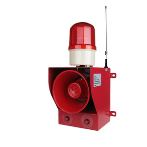 ไซเรนเตือนภัยฉุกเฉินแบบติดผนัง ไร้สาย ควบคุมด้วยรีโมท 24V-220V 130dB พร้อมเสียงและไฟแสดงสถานะ มาตรฐาน IP65 ระยะส่งสัญญาณ 2000 เมตร - Product Image 1