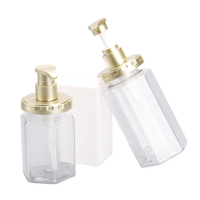 Flacon de parfum unique de haute qualité, design personnalisé, contenants cosmétiques de luxe pour shampoing et lotion, PET écologique