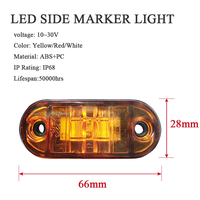 Nouvelles feux de position latéraux et feux arrière LED BESTOEMLED 12V 24V jaunes, bleus, verts, blancs, rouges pour remorque