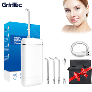 <span class=keywords><strong>Irrigador</strong></span> Bucal Eléctrico Portátil Recargable e Inteligente, Limpiador <span class=keywords><strong>Dental</strong></span> Profundo con 4 Boquillas - Product Image 1