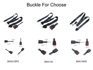 Cinto de segurança clássico universal para carro, cinto com 3 pontos - Product Image 6