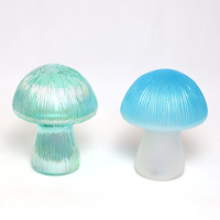 Décorations de pâques commerciales bon marché à piles led champignon lumière printemps pièce maîtresse de table