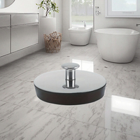 Filtro de drenaje sin desbordamiento para uso de residuos de lavabo de baño de latón antiobstrucción Universal moderno más vendido