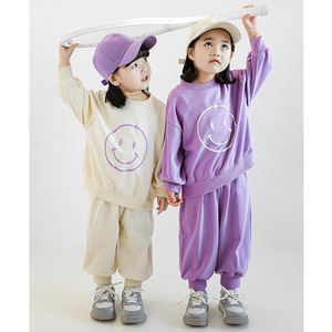 Ropa para Niñas, Conjuntos de Ropa de Algodón para Bebés 2022, Ropa Deportiva Informal Estampada de 2 Piezas - Product Image 3