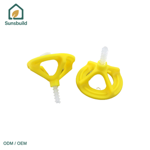 Sunsbuild High Quality Plastic Spin Tile Leveling System for <b>Floor</b> Tile Installation Reusable Caps Prevent Tile Lippage Park Use - Product Image 6