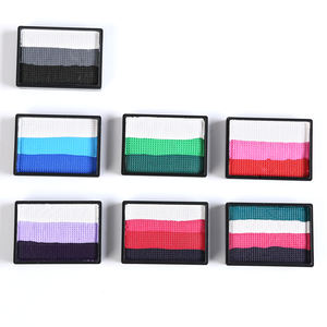 Pintura Facial y Corporal de Arcoíris, Pigmento de Maquillaje a Base de Agua de 5 Colores <span class=keywords><strong>para</strong></span> Niños, <span class=keywords><strong>para</strong></span> <span class=keywords><strong>Halloween</strong></span> y Cosplay, 30g Peso Neto - Product Image 1