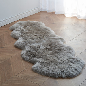 Vente chaude en peau <span class=keywords><strong>de</strong></span> mouton Super doux Long Pile coeur forme moelleux <span class=keywords><strong>fausse</strong></span> <span class=keywords><strong>fourrure</strong></span> tapis tapis pour canapé <span class=keywords><strong>chaise</strong></span> - Product Image 5