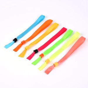 Disposable Polyester Wristbands With Plastic for School Outing Swimming <b>Pool</b> Event Entry - Product Image 1