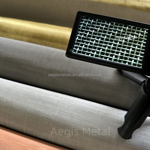 3mm 2mm dây 50.8x50.8mm lỗ vuông ss2205 UNS s31803 Duplex thép không gỉ sàng/crimped lưới - Product Image 2