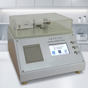 Máquina de Prueba de Rigidez a la Flexión con Pantalla Táctil ISO 2493 ISO 5628, Probador Digital de Rigidez a la Flexión para Papel y Cartón de Laboratorio - Product Image 2