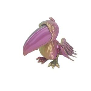 Jouets éducatifs articulés flexibles en forme d'animaux imprimés en 3D, miniatures et mignons, pour enfants, cadeaux originaux et de collection - Product Image 3
