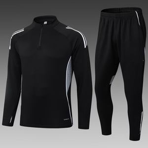 Erkekler kadınlar için 2025 özelleştirilmiş futbol kıyafetleri çocuklar-yaz spor eğitim giyim sıcak fermuar baskılı kumaş sıcak süblimasyon tasarım - Product Image 4