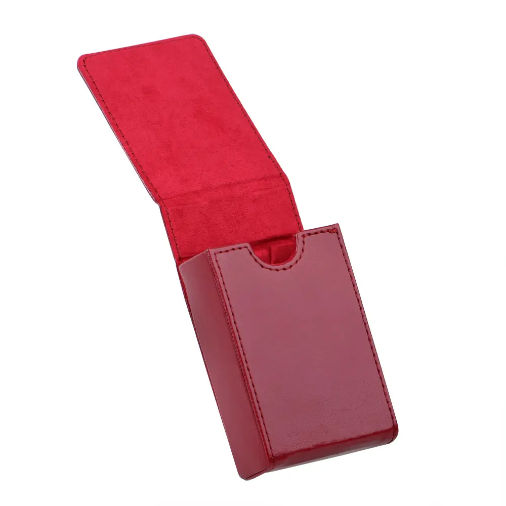 leather flip game card holder playing card cardboard storage boxes