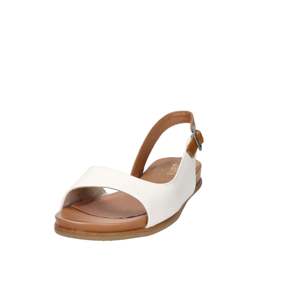 Sandalias Planas Jana Donna Blancas Talla 38 Tacón Bajo Zapatos de Verano para Mujer - Product Image 5