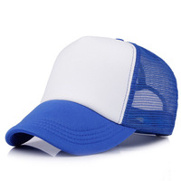 Gorras de 5 Paneles Baratas al por Mayor, Gorros OTTO de Malla para Golf, Gorras de Béisbol Lisas Estilo Urbano, Gorras Trucker de Espuma con Logotipo Personalizado